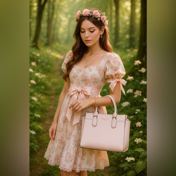 kate spade Handbags - Kate Spade Medium Satchel In Peony Blossom​ NWT​​